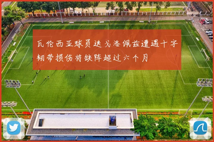 瓦伦西亚球员迭戈洛佩兹遭遇十字韧带损伤将缺阵超过六个月